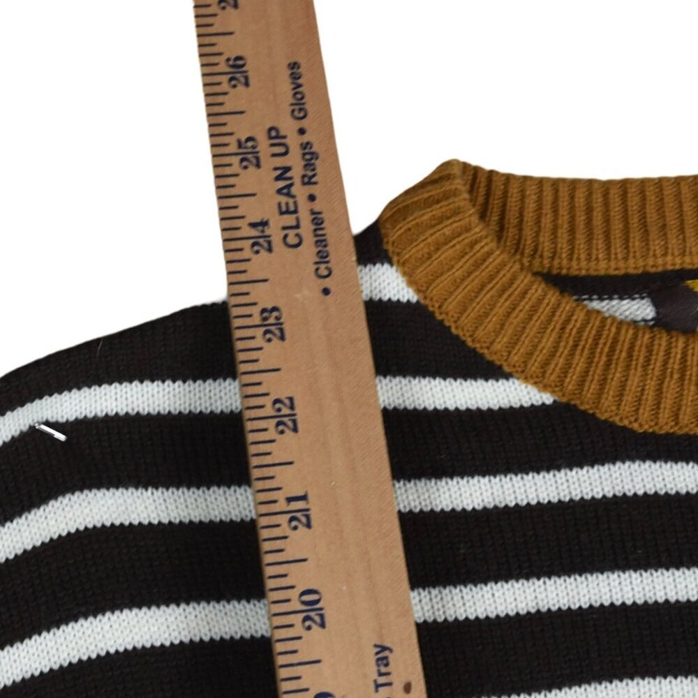 Vintage 90s Y2K Mecca Sweater Hip-Hop Streetwear Cable Knit Men's Medium - Picture 3 of 6